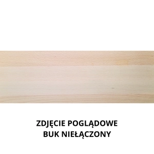 Stopień Drewniany Zabiegowy - Buk na Wymiar do Schodów